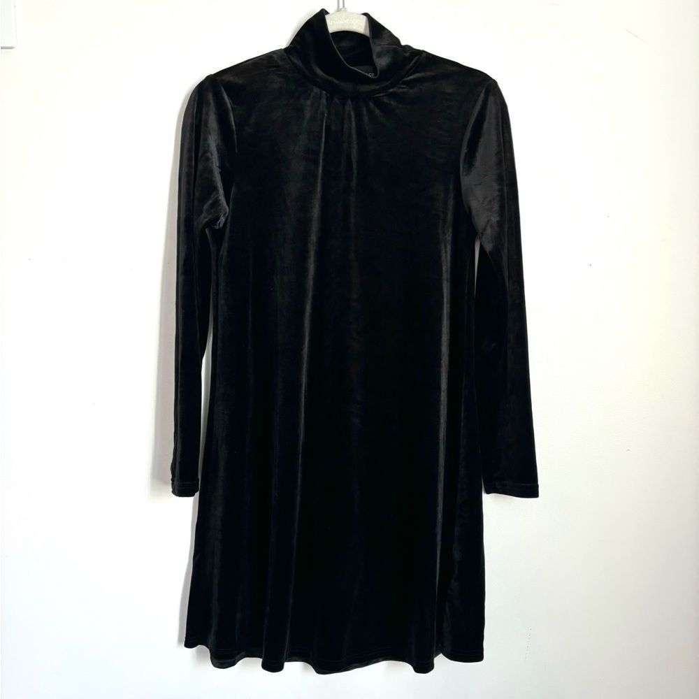 NEW Pomander Place Tuckernuck Black Velvet Mottershead Dress - Picture 7 of 10